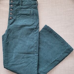 American Eagle Outfitters Green Corduroy Pants
